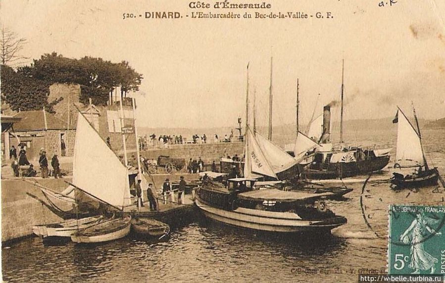 L’Embarcadère (пристань). Динар, Франция