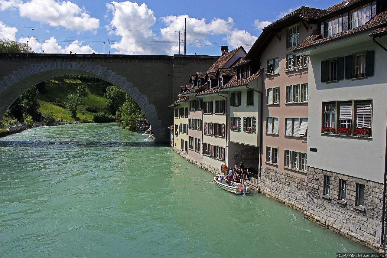 Река Ааре Берн, Швейцария