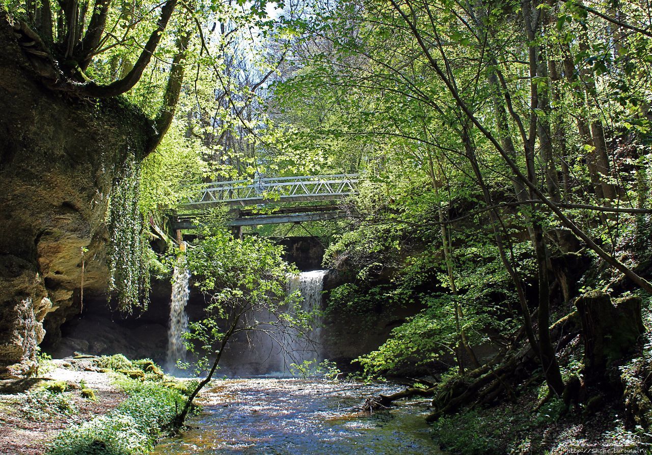 Водопад на реке Кинбах / Wasserfall Kienbach