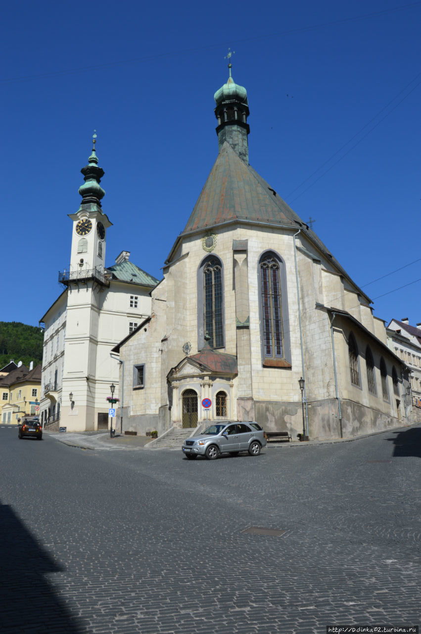 средневековый костёл Св. Катерины Банска-Штьявница, Словакия