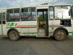 Автобус на  200  км  пути , обычный  ПАЗик с обычными сидениями