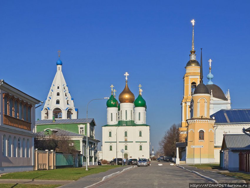 Коломна и храмы Соборной площади Коломна, Россия