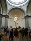 Давид Микеланджело в галерее Академии
