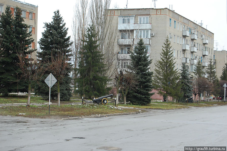 Пушки в городе Аткарск, Россия