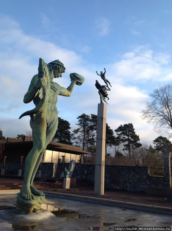 В парке скульптур Миллесгорден. Стокгольм, Швеция