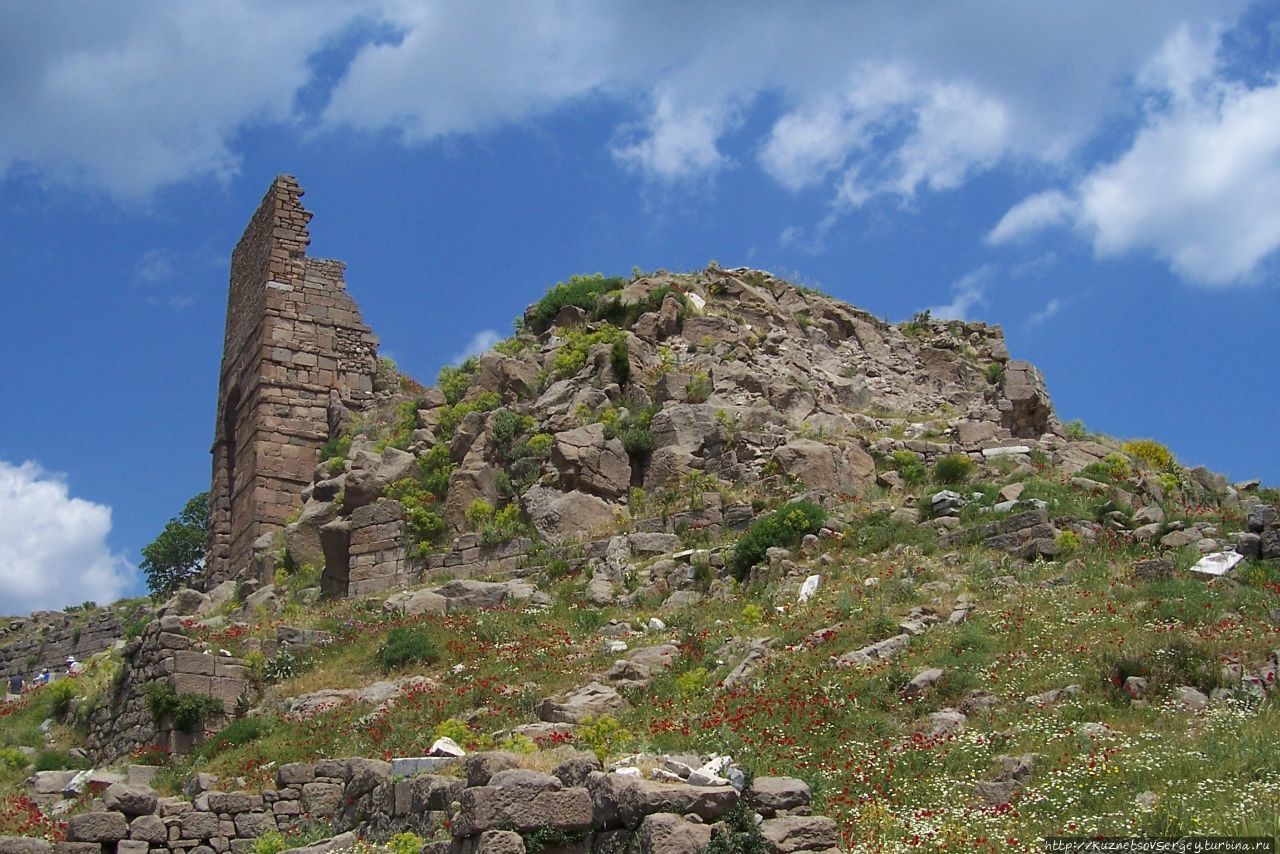 Пергам Бергама (Пергам) античный город, Турция