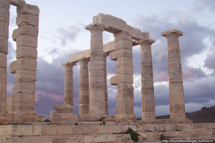 Храм Посейдона Сунио, Греция