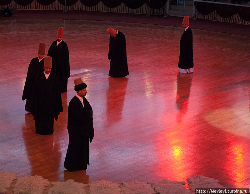 Ритуал кружения дервишей Конья, Турция Ритуал кружения дервишей Конья, Турция