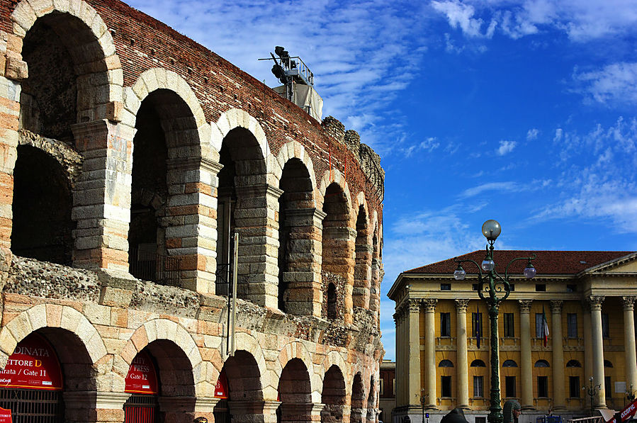 Знаменитая Арена Вероны. Знаменитая Арена Вероны.