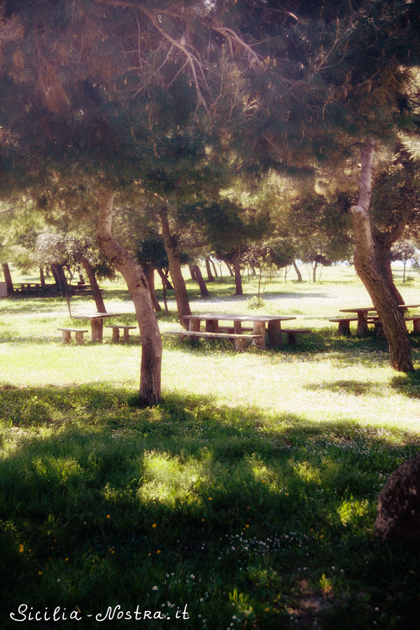 В парке можно уютно посид В парке можно уютно посид