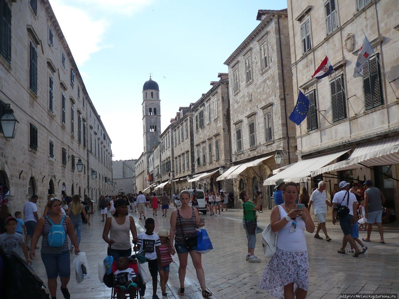 Три часа в Дубровнике Дубровник, Хорватия