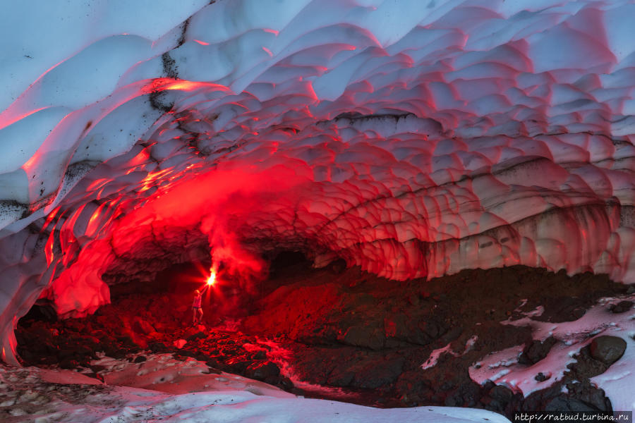 Снежные пещеры Камчатки. Два года спустя Мутновский вулкан и окрестности (2323м), Россия