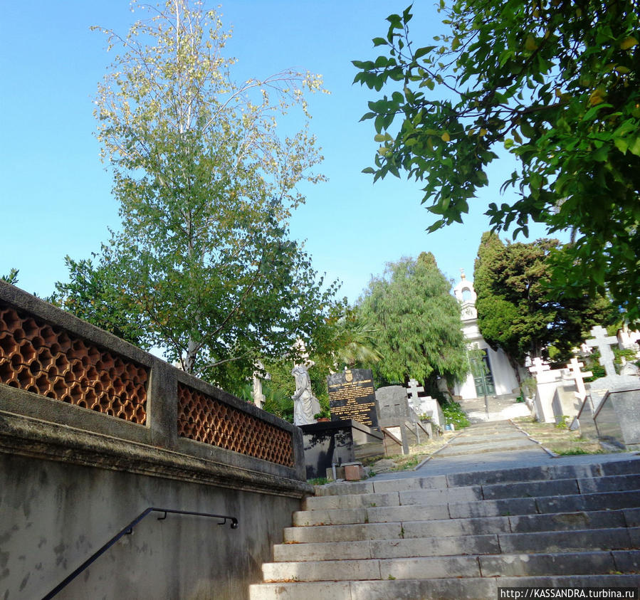 Русское  кладбище в Ницце Ницца, Франция