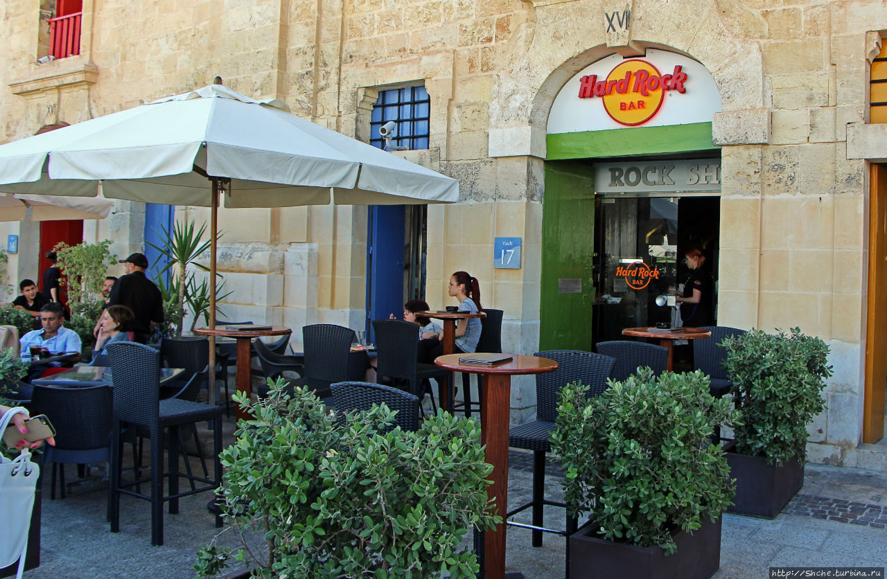 Хард Рок Кафе Мальта Валлетта, Мальта
