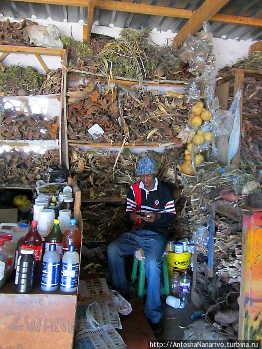 Традиционная аптека. Манзини, Свазиленд