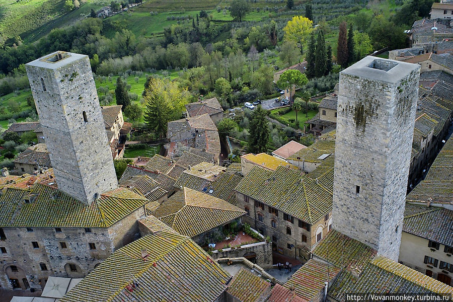 Башня Куньянези и Башня Беччи Башня Куньянези и Башня Беччи