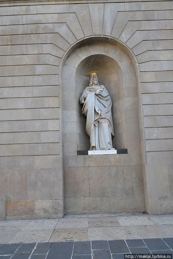 Статуя короля Жауме 1. Барселона, Испания