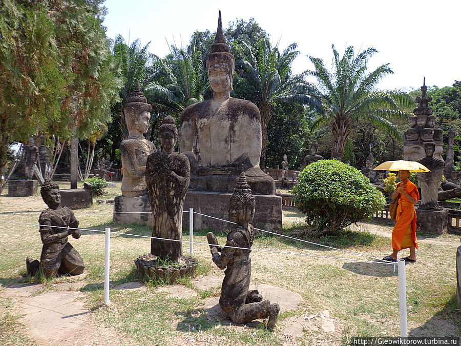 Вьентьян. Поездка в Будда-парк Вьентьян, Лаос