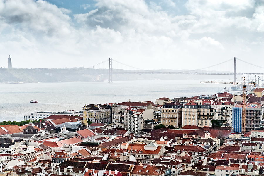 Панорамы Лиссабона Лиссабон, Португалия