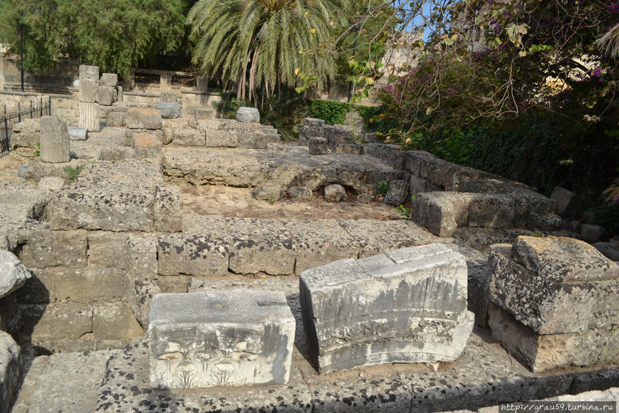 Храм Афродиты Родос, остров Родос, Греция