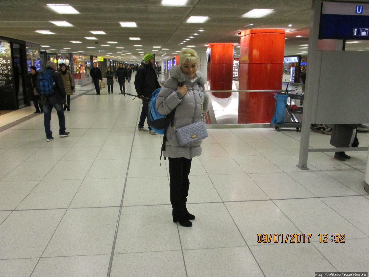 Вокзал Hauptbahnhof Мюнхен, Германия