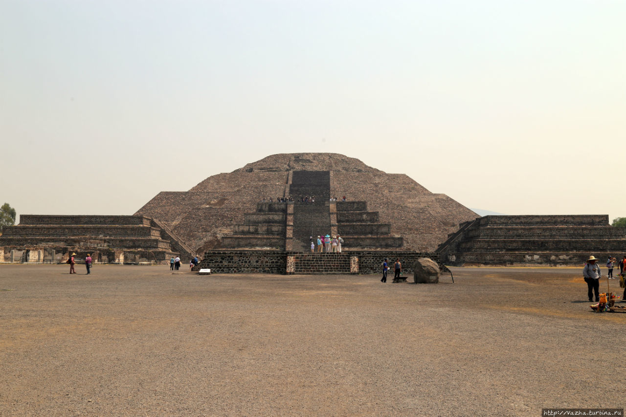 Пирамиды Теотиуакана. Пирамиды Солнца и Луны Теотиуакан пре-испанский город тольтеков, Мексика
