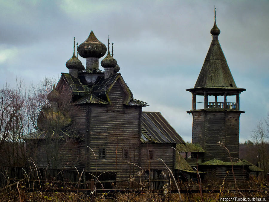церковь Димитрия Солунского Мироточивого в селе Щелейки (1783 г.) Подпорожье, Россия