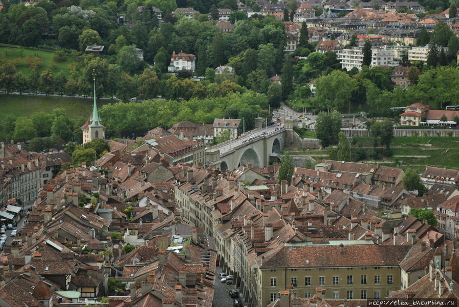 Нюддегбрюкке — первый из современных бернских мостов Берн, Швейцария