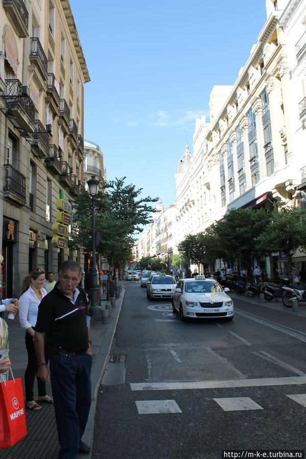 Улица Майор Мадрид, Испания Улица Майор Мадрид, Испания