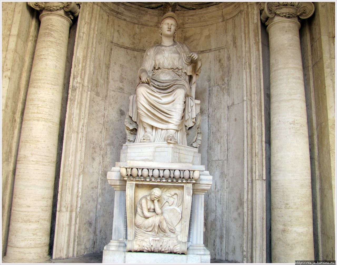 Богиня Рома,покровительница Рима Рим, Италия
