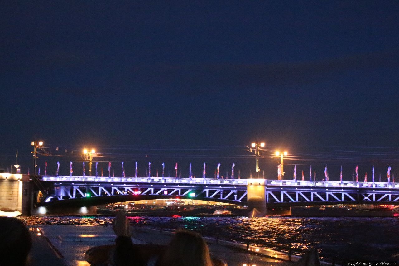Развод мостов Санкт-Петербург, Россия