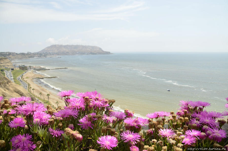 Побережье океана в Лиме, Перу Перу