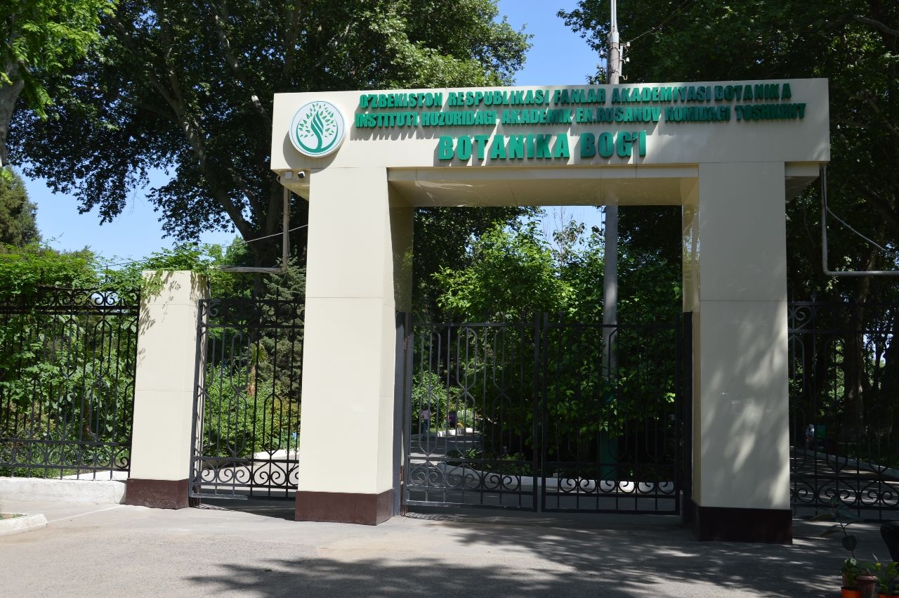 Ботанический сад. Ташкент Узбекистан