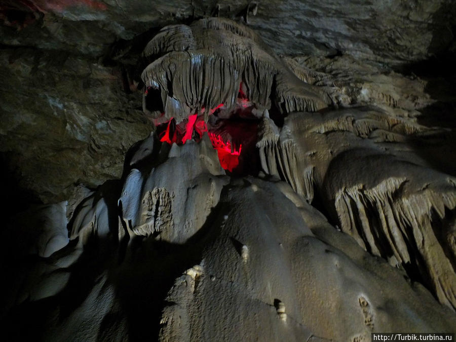 Новоафонская пещера Новый Афон, Абхазия