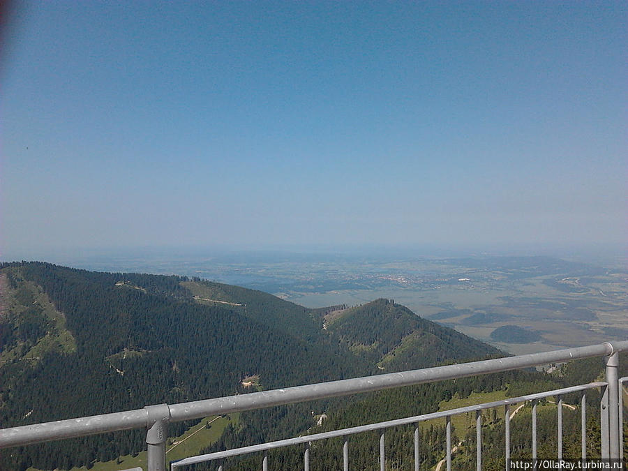 Восхождение на Лабер (канатная дорога) / Laber-Bergbahn Oberammergau