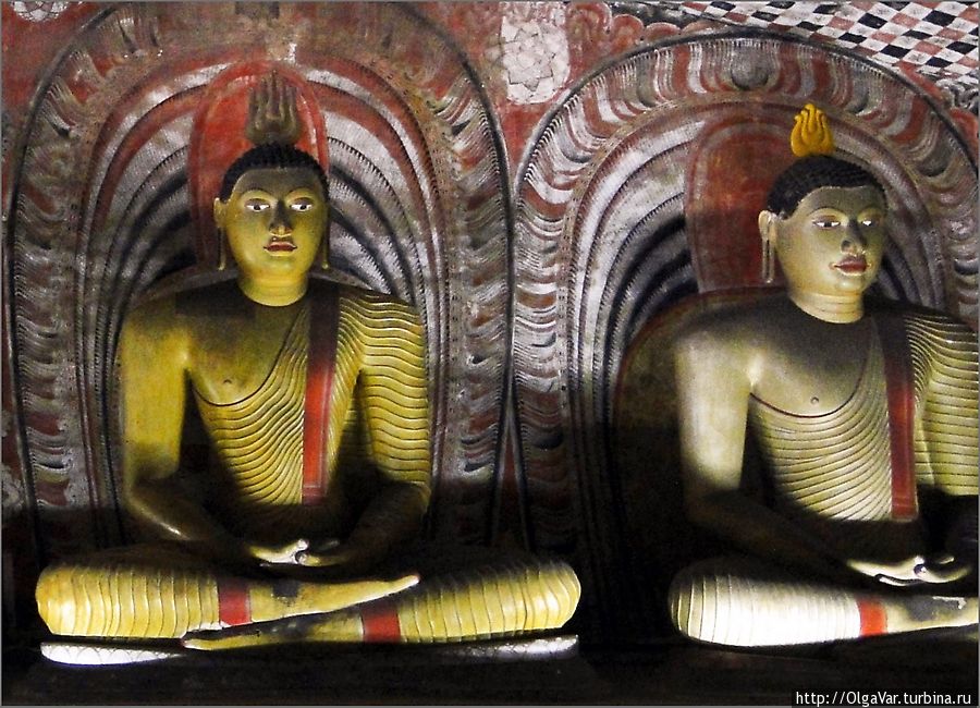 Манящее золото святынь Дамбуллы Дамбулла, Шри-Ланка