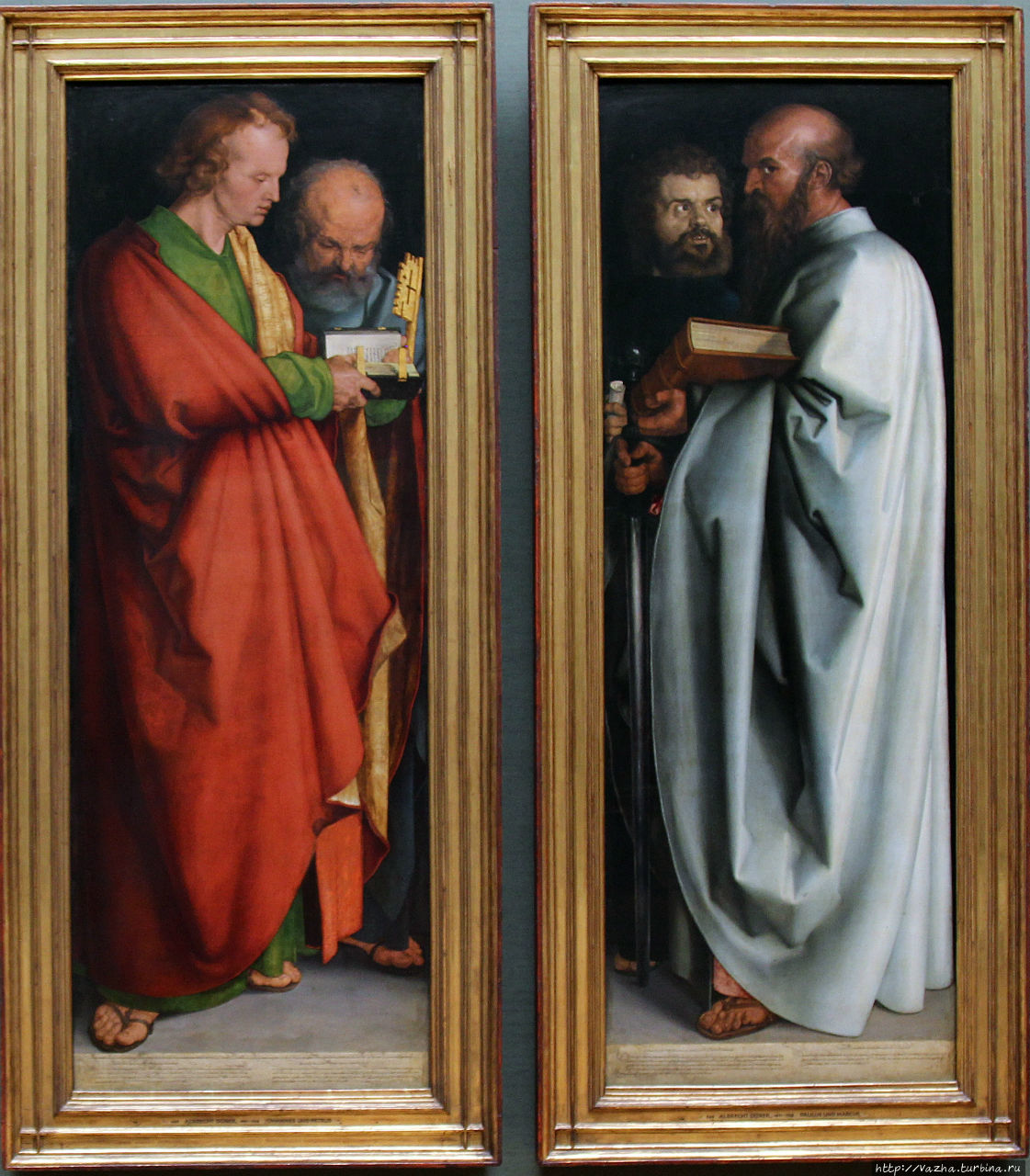 Альбрехт Дюрер. Четыре апостола Мюнхен, Германия Альбрехт Дюрер. Четыре апостола Мюнхен, Германия