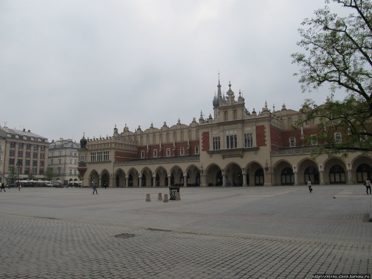 Знакомство с Краковом: Рыночная площадь Краков, Польша