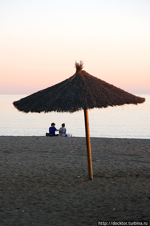 Пляж в Марбелье Пляж в Марбелье