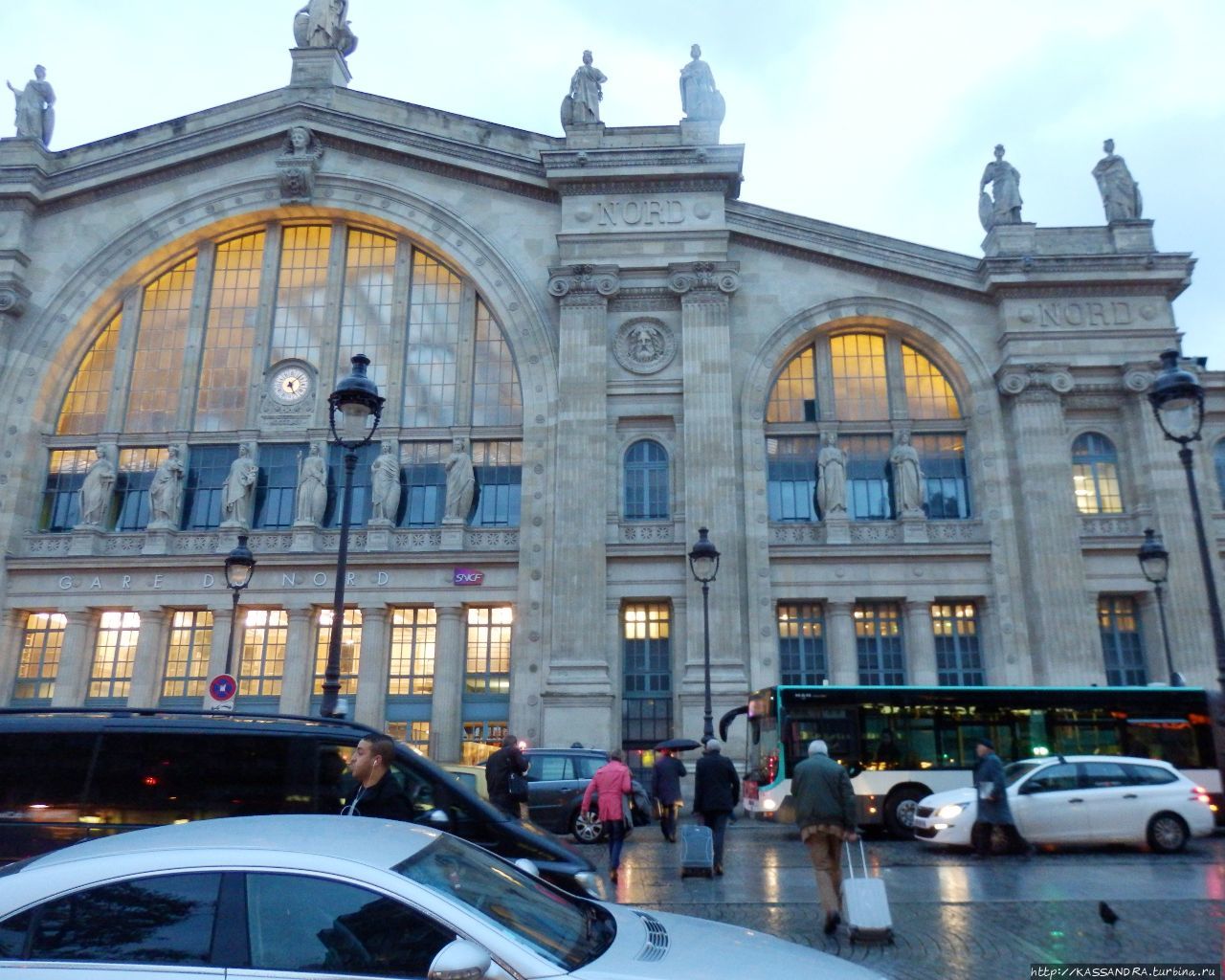 Северный вокзал Парижа Париж, Франция