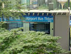Кассы на автобус до центра и окраин Сеула,также можно доехать до аэропорта Гимпо.