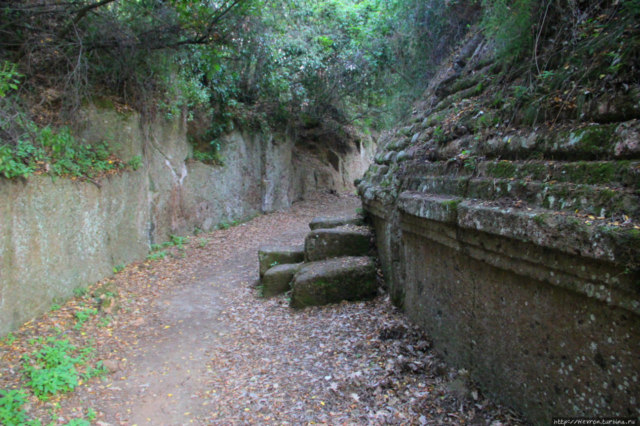 Этрусский некрополь Бандитачча Черветере, Италия