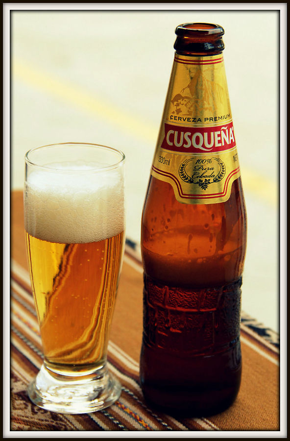 Пиво это в Перу пил не раз, очень понравилось. Ольянтайтамбо, Перу