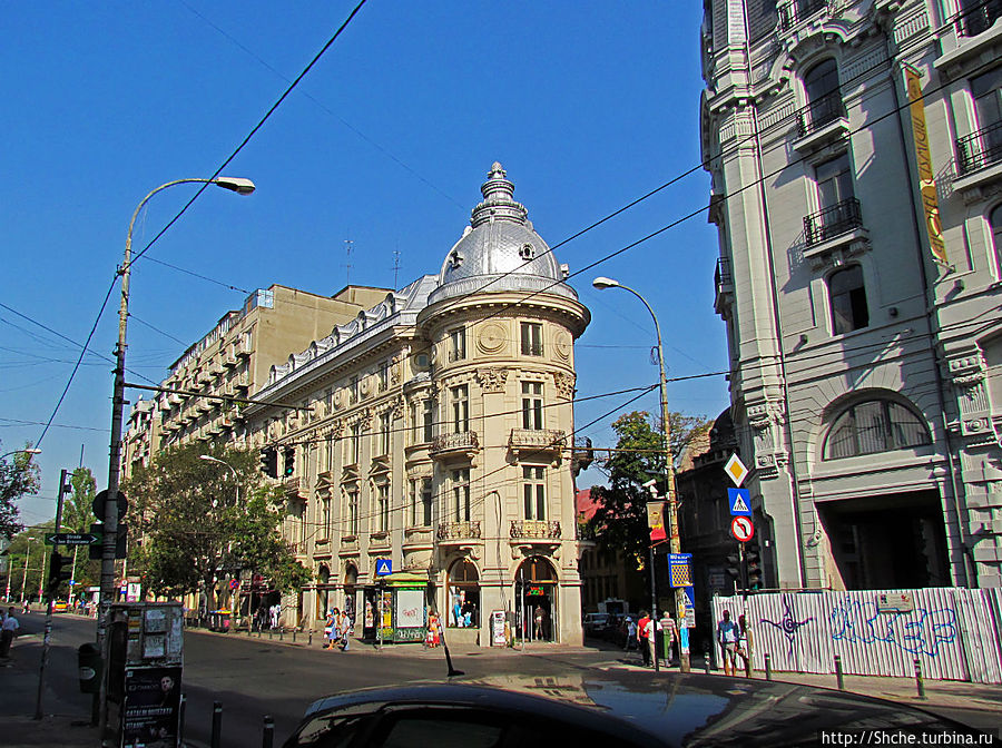 Красивый город Бухарест Бухарест, Румыния