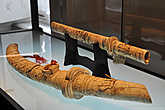 Декоративная оправа мечей танто, конца 19 века. Резьба по слоновой кости.