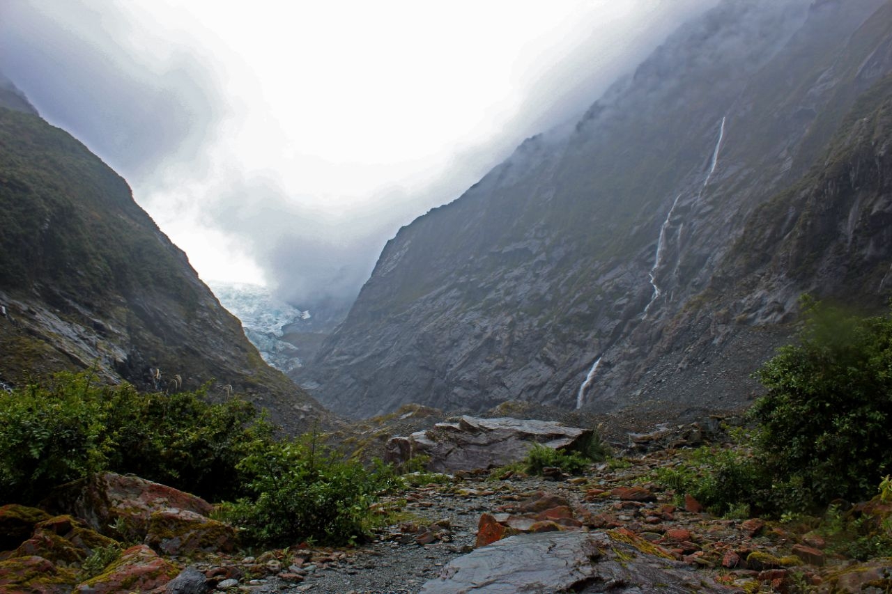 Трек к Леднику Франца Иосифа Вестленд Таи Поутини Национальный парк, Новая Зеландия
