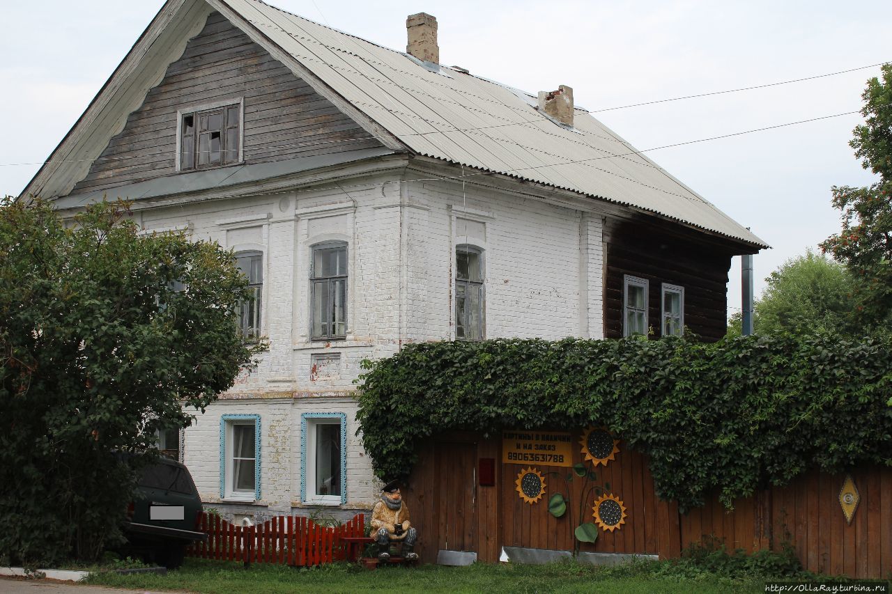 Городец. Альбом с мемуарами из исторического центра. Городец, Россия