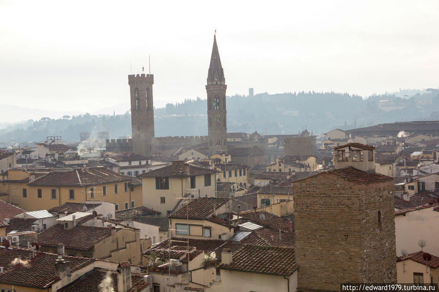Флоренция с высоты колокольни Джотто Флоренция, Италия