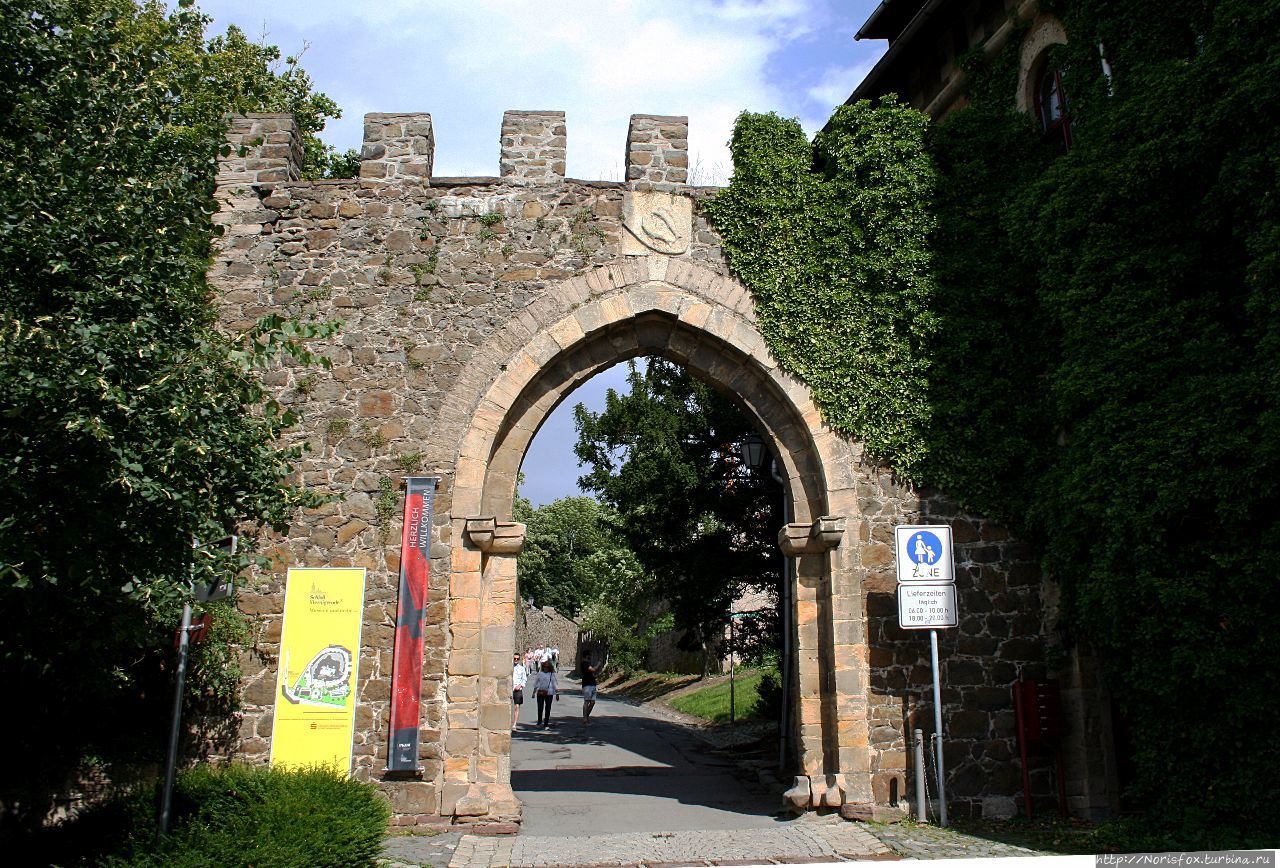 Вернигероде — замок, где 