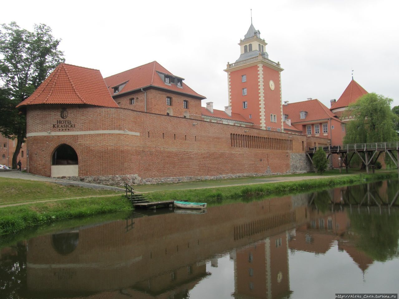 Лидзбарк-Варминьски: Замок крестоносцев на земле пруссов Лидзбарк, Польша